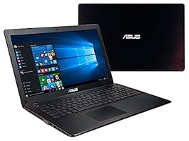 2017 Asus K550VX 15.6&quot; Full HD Flagship High Performance Gaming Laptop PC, Intel Core i7-6700HQ 2.6GHz, NVIDIA GeForce GTX 950M, 8GB DDR4 RAM, 256GB SSD, DVD, HDMI, Bluetooth, WIFI, Webcam, Windows 10