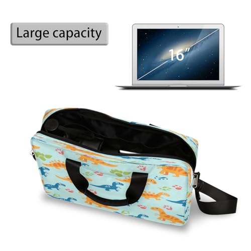 Maletín para laptop con diseño de dinosaurio 13-16 pulgadas miniatura 5