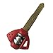 MELD 3X Motorcycle Blank Key Uncut Blade for Suzuki GSXR 600 750 1000 GSX1300R GSF 650