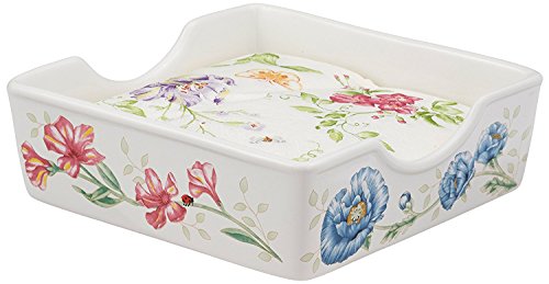 Lenox Butterfly Meadow Napkin Box with Napkins