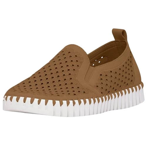 Image of Ilse Jacobsen HORNBAEK Women's Tulip Slip-On Flat | Elastic Side Panels | Lightweight Flexible Comfort.