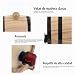 Imagen de Tissting Barril Vino Madera 1L Pino Grifo Base Dispensador Whisky Sidra