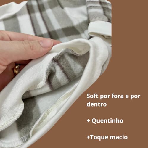 Kit 3 Conjuntos de Inverno Soft Infantil Bebê 0 à 4 anos (BR, Numérico, 4, Regular, Menino)