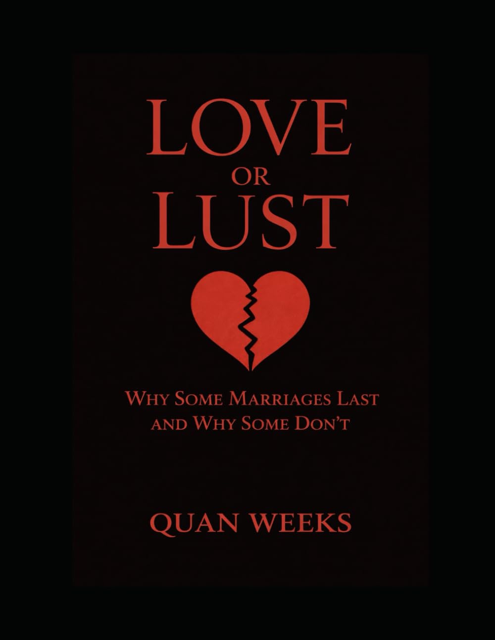 LOVE OR LUST: Why Some Marriages Last and Why Some Don’t