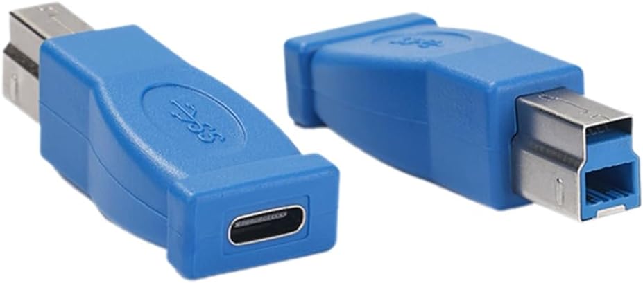 USB B Male Printer Adapter USB C Female to Printer Male Adapter USB B Connectors