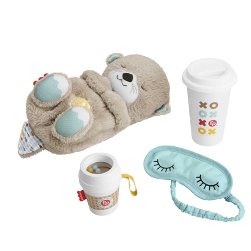 Fisher-Price GXW48 Schlummer-Otter Geschenkset mit 4 Artikeln