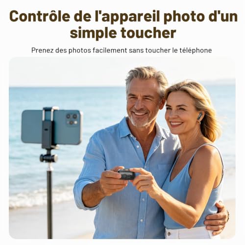 NE72 Écouteurs Traducteurs IA avec Écran Tactile, Traducteur Vocal en Temps Réel avec 165 Langues et 9 Modes, Bluetooth 6.0 avec Application, Son HiFi, 48 Heures d'Autonomie pour Voyages et Affaires – vue 8