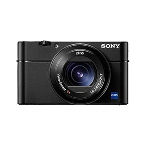 Sony DSC-RX100 V digitale camera (Stacked Exmor RS CMOS-sensor, 40-voudig super slow, anti-vervorming sluiting, 24-70 mm…