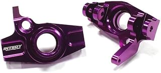 Integy RC Model T6699PURPLE Snowmobile & Sandmobile Option Front Steering Blocks for Savage XL, Flux & X 4.6