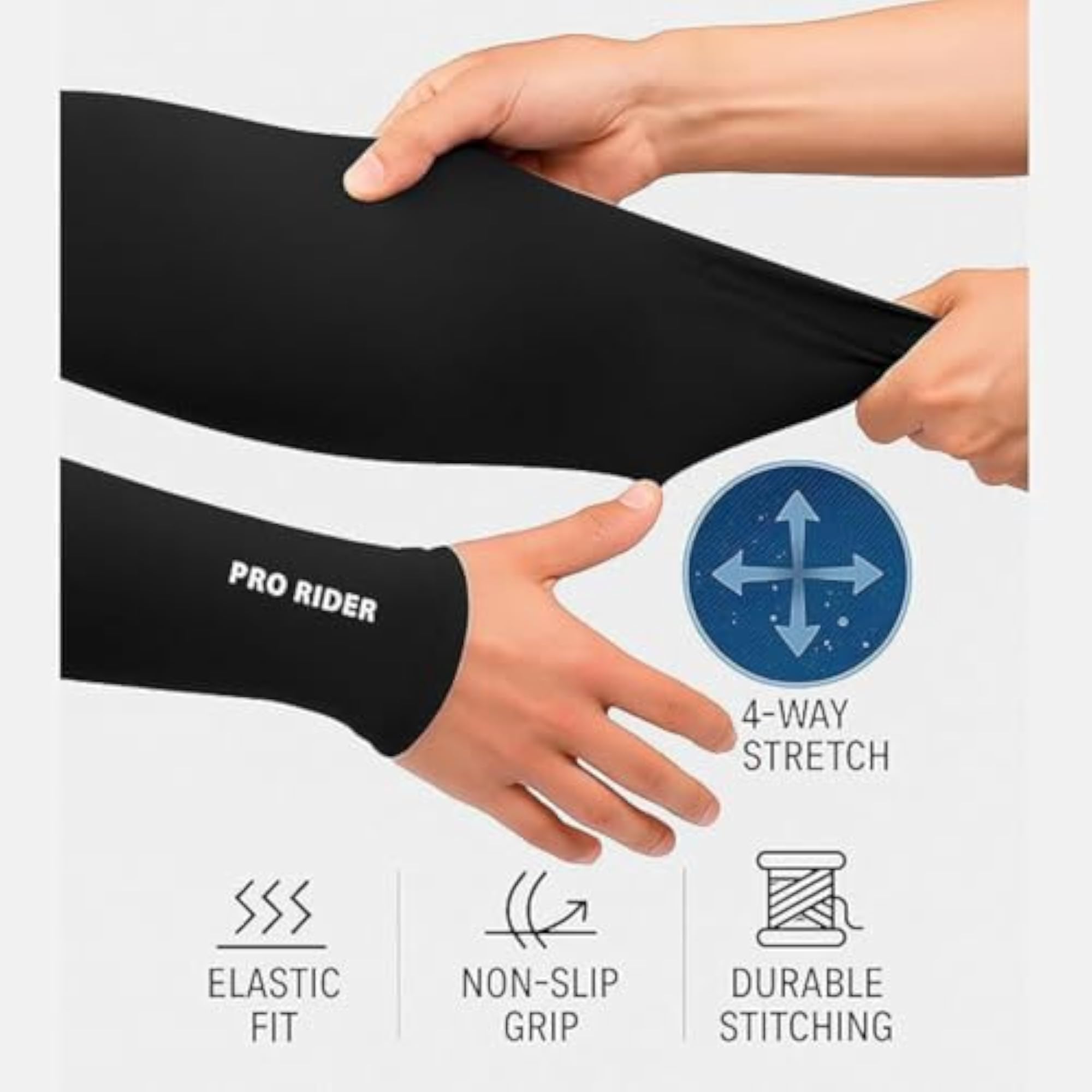 Pro-Rideer Hand Cover Arm Sleeves UV Protection