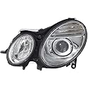 HELLA 1ZT 009 260-671 Halogen/Bi-Xenon Scheinwerfer - Mercedes-Benz E-Klasse (W211) - ECE/CCC - für Linksverkehr/für Rechtsverkehr - links