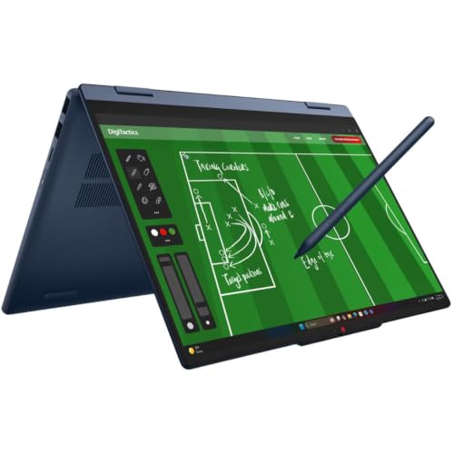 Image of Lenovo IdeaPad 5 2-in-1 Laptop 2026, 14 inch WUXGA Touchscreen, AMD Ryzen AI 7 445 (Beats 7730U), Custom 16GB / 32GB DDR5 RAM, 512GB / 1TB PCIe SSD, FHD IR Cam, Wi-Fi 7, Pen Gen 2, Copilot Win 11 Home