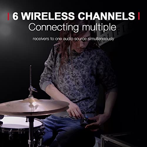 Xvive U4 Wireless In-Ear Monitor System Set thumb #5