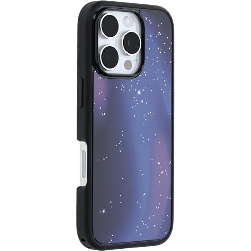 Image of OtterBox iPhone 16 Pro Symmetry Series Case - Nebula Night Black - Ultra-Thin, Sleek iPhone Case, Aesthetic iPhone Case with Nebula Galaxy Desin