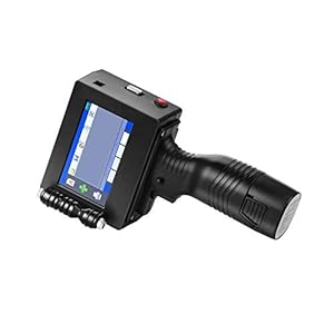 MHUI Draagbare inkjetprinter Intelligente handheld jetprinter Inkjet-codeermachine Datumcodeur met 4,3 inch touchscreen