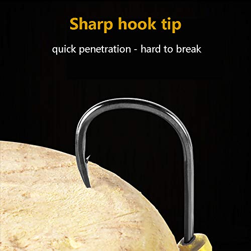 Dyxssm Fishing Hook Rigs Stainless Steel, Fishing Rig Wire Line Leader (Type-B: 2 Hook Rig, 16#) #TOP3
