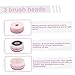 1Set Electric Face Brush, with 3 Interchangeable Heads Electric Face Scrubber, 3 In1 Exfoliating Massage USB Rechargeable Scrubber, Suitable for All Skin Types...