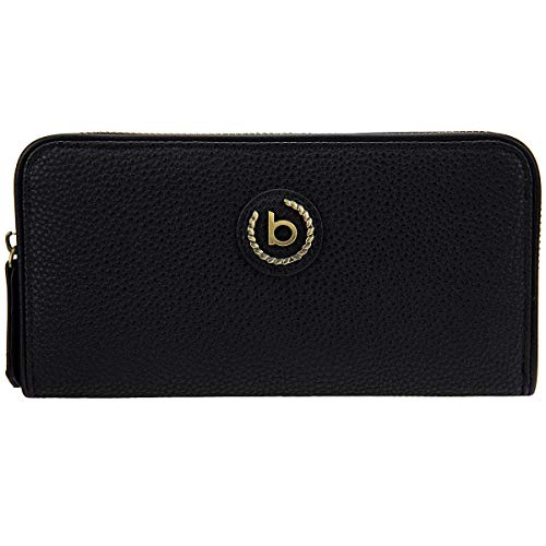 Preisvergleich Produktbild BUGATTI Geldbörse PASSIONE RFID KUNSTLEDER schwarz Damen