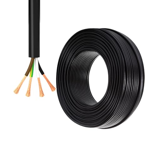 Câble flexible H05VV-F 4 conducteurs 2.5mm² en cuivre pour CNC