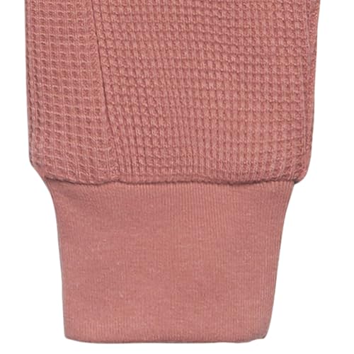 Modern Moments by Gerber Baby Girls' Mini-Waffle 2-piece Hoodie and Pant Set3