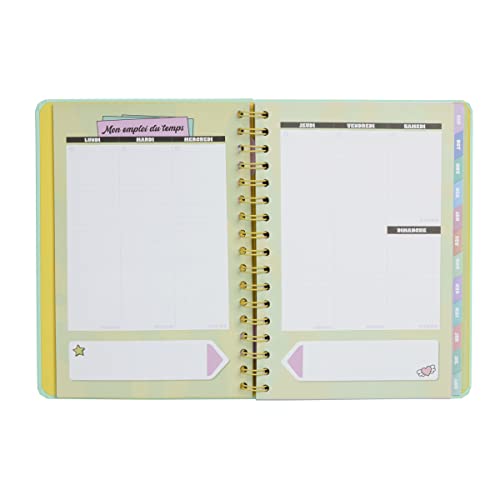 Mr.Wonderful Teen 2023-2024 Weekly Diary - My Plans, Tasks and My Great Ideas, Multi-Coloured - Multi-Coloured - Image 4