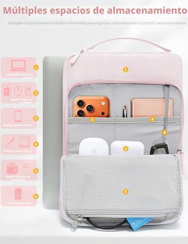 Bolsa para portátil 15 de diseño minimalista texturizado para Surface Book 15 3