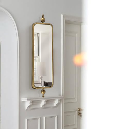 Mnanatee Gold Long Mirror for Skinny Entryway Living Room badroom,Full