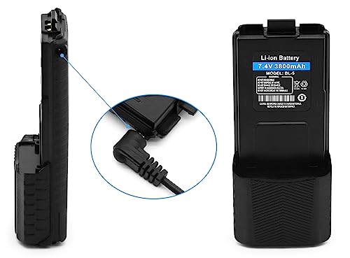 Batería Baofeng UV-5R para solucionar la falta de batería en tu walkie talkie 2
