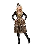 Talla: M-L My Other Me Me-204369 Disfraz Steampunk lady para mujer, M-L (Viving Costumes 204369)