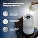 BLUEAIR Premium Smart Humidifier for Large Rooms, Bedrooms, Better Sleep with Evaporative Invisible Mist Tech, Auto Humidify, Easy Top Fill, Smart Control with App, Touchscreen, 3.5L Tank for 48 hours