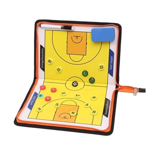 Kit de tableau magnétique tactique esmen, planche arbitrage basket effaçable
