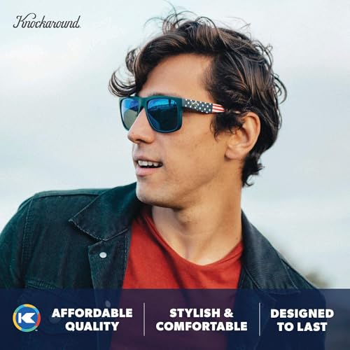 Image of Knockaround Large Polarized Sunglasses for Men & Women - UV400 Protection