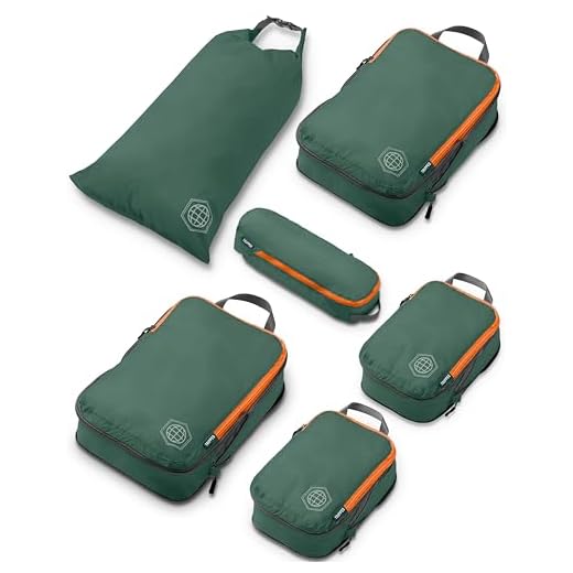 6-Piece Compression Packing Cubes