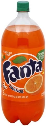 Fanta Soda, Orange 2 Liter 4 Pack
