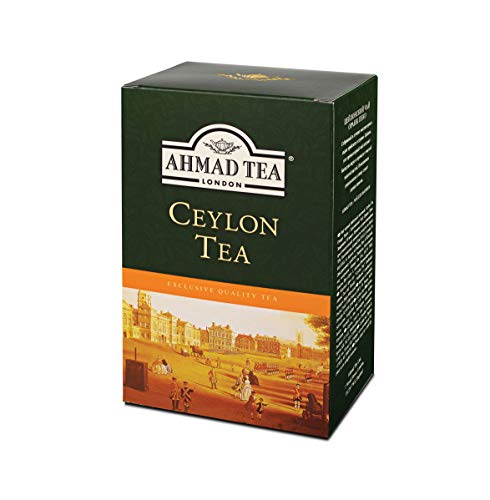 Ahmad Tea Black Tea, Ceylon Loose Leaf, 454G - Caffeinated And Sugar-Free #TOP1