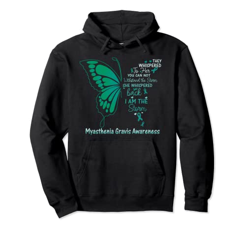 Myastenia Gravis I am the Storm Sudadera con Capucha