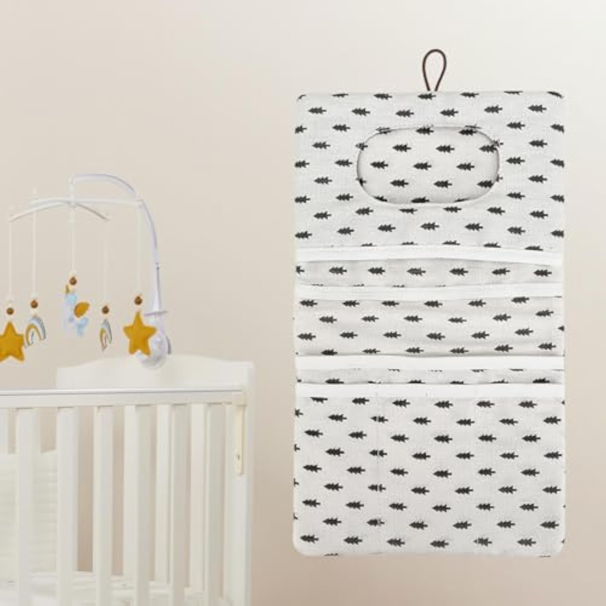 Mini Diaper Pouch for Travel, Nappy Storage Bag Organizer