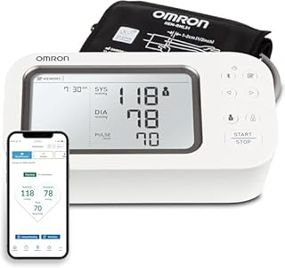 OMRON Gold Blood Pressure Monitor for Home Use & Upper Arm Blood Pressure Cuff - #1 Doctor & Pharmacist Recommended Brand - Clinically Validated - AFib Detection - Connect App