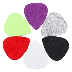ULTNICE 6 Stks Ukulele Plectrums Vilt Plectrums Plectrums Celluloid Plectrums Plectrums Accessoire Voor Ukelele Gitaar…