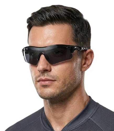 Image of Legend Eyewear Sports Sunglasses for Men Women Youth IPL Cricket Baseball Fishing Cycling Running Golf Motorcycle Tac Glasses UV400