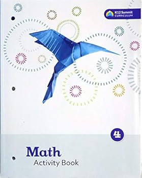 Paperback K12 Summit Curriculum Math Activity Book 4th Grade Book