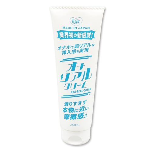 Ligre japan 「オナリアルクリーム」～リアルな挿入感をクリームローションで再現～ (日本製・ローション) - 画像1