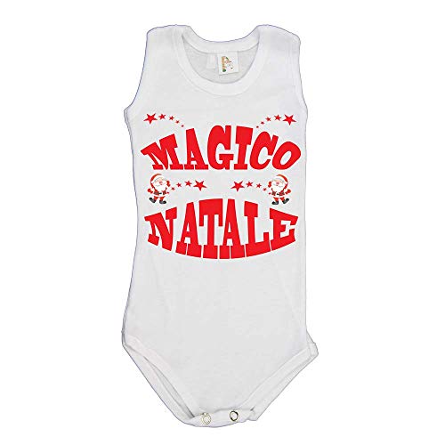 Bubabù Body Neonato Natale CHRISTMAS - Body Senza