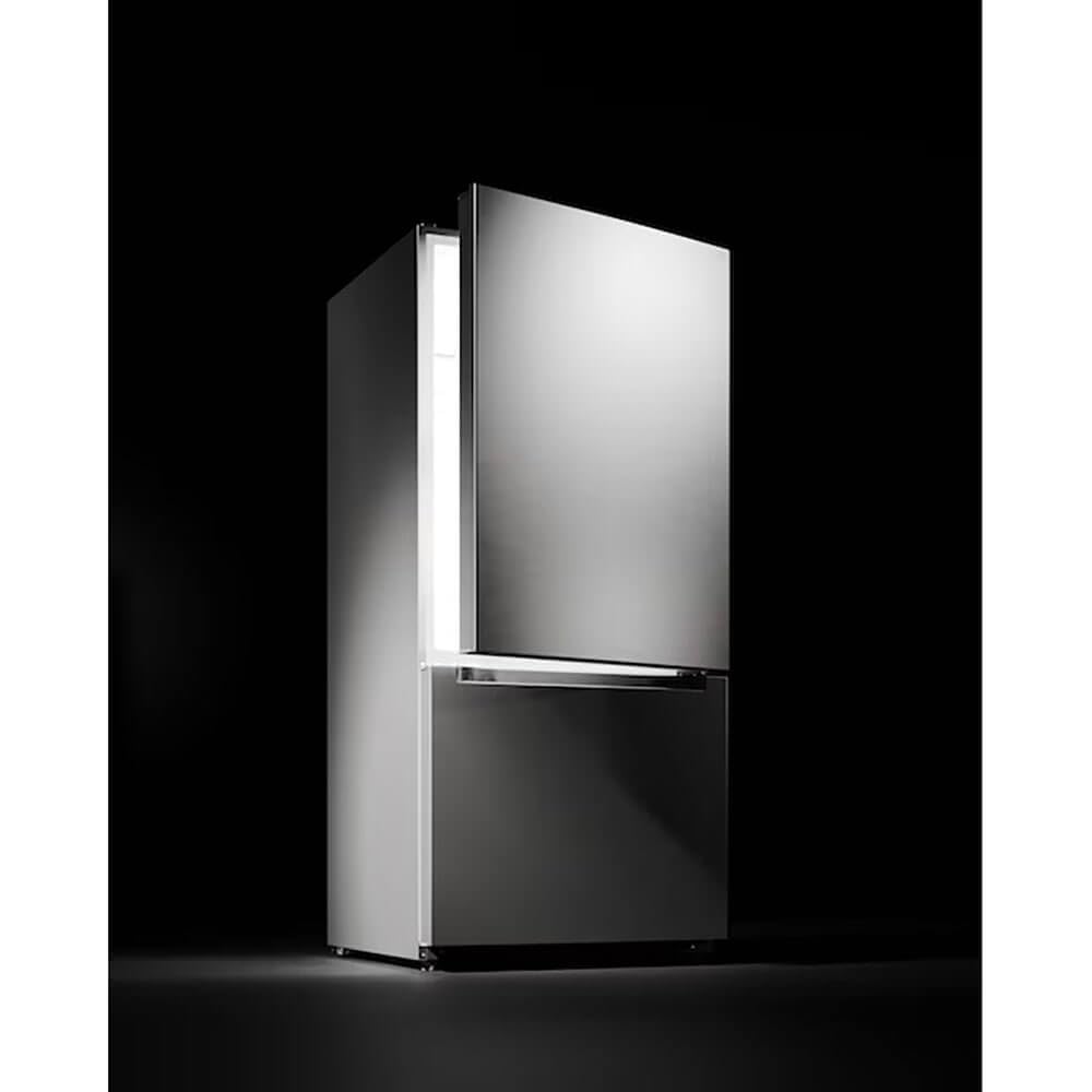 Midea Mrb19b7ast 18.7 Cu. Ft. Stainless Bottom Mount Freezer Refrigerator on Fridge.com - View 4