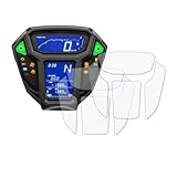 Apariencia: el protector de pantalla para tablero de motocicleta tiene bordes limpios y mano de obra fina para una apariencia sofisticada.