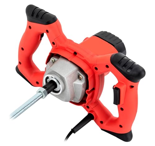 Miniatura 9 de Mezcladora De Mortero Hormigonera Cemento Batidora De Pintura Doble Empuñadura Ergonómica 220v