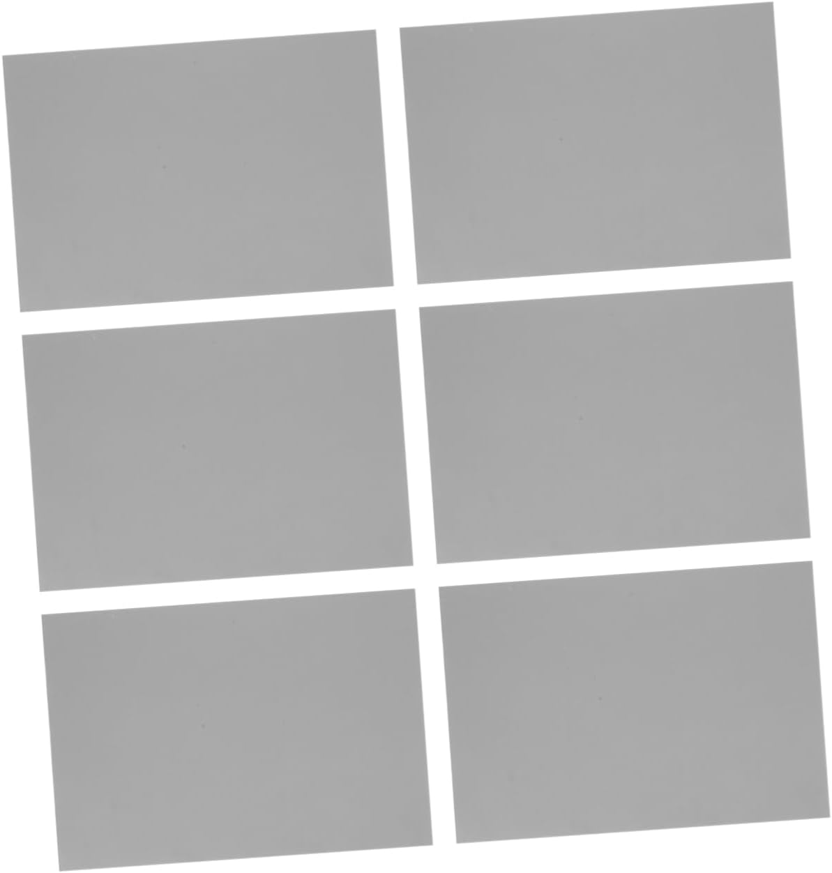 Self Adhesive Road Tape for Model Train Scenery, 6 Sheets