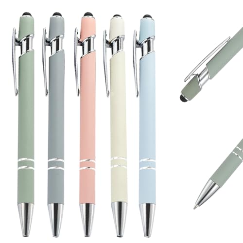 5,🌟【Materiale Resistente e Lungo Periodo di Utilizzo】: Realizzata con un corpo in alluminio resistente, questa penna è progettata per durare nel tempo, offrendo una resistenza superiore all’usura. L’innovativa ricarica della penna garantisce che tu possa usarla per un lungo periodo, con la sicurezza che ogni tratto sarà fluido e preciso.