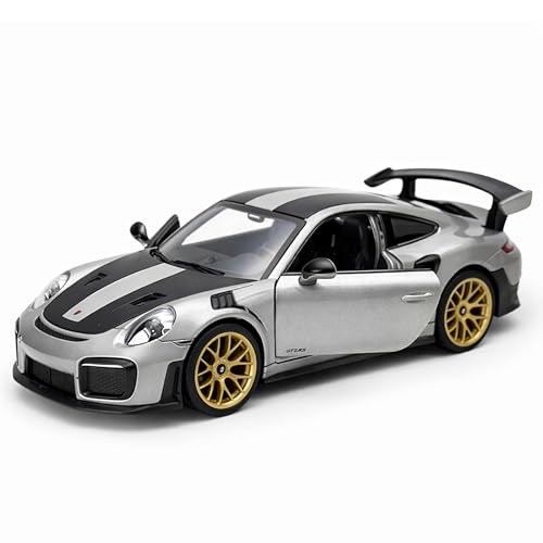 Image of Diecast Toy Cars for Kids & Collectors| 1:32 Scale | Pull Back Action Metal Model Car | Premium Detailing, Authentic Design, Sturdy Build | Gift Toy Car (Porsche 911 RS)