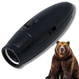 熊よけ 大音量 電子ホーン 熊を追い払った笛 125dB 【使いやすい単四電池タイプ】 押すだけ簡単 衛生的 登山 トレッキング 山歩き 山菜取り 3種類の音